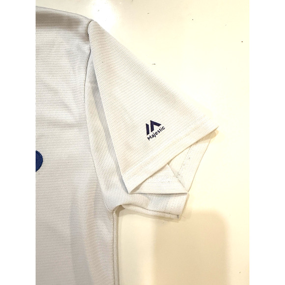 Los Angeles Dodgers Jersey Men Medium White MLB Baseball Jackie Robinson 42- Y2K - Picture 4 of 9